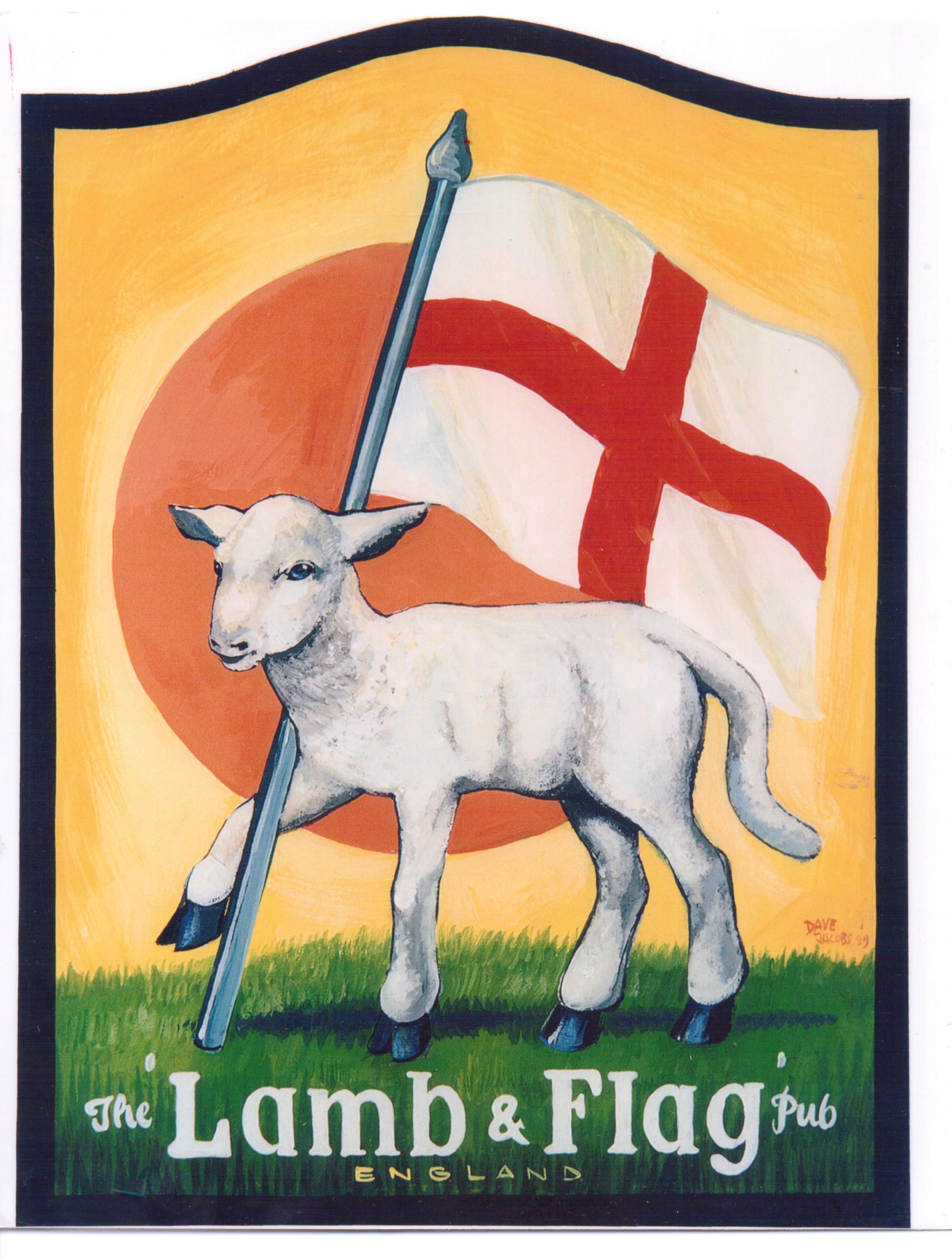 The Lamb & Flag Minipub Signs